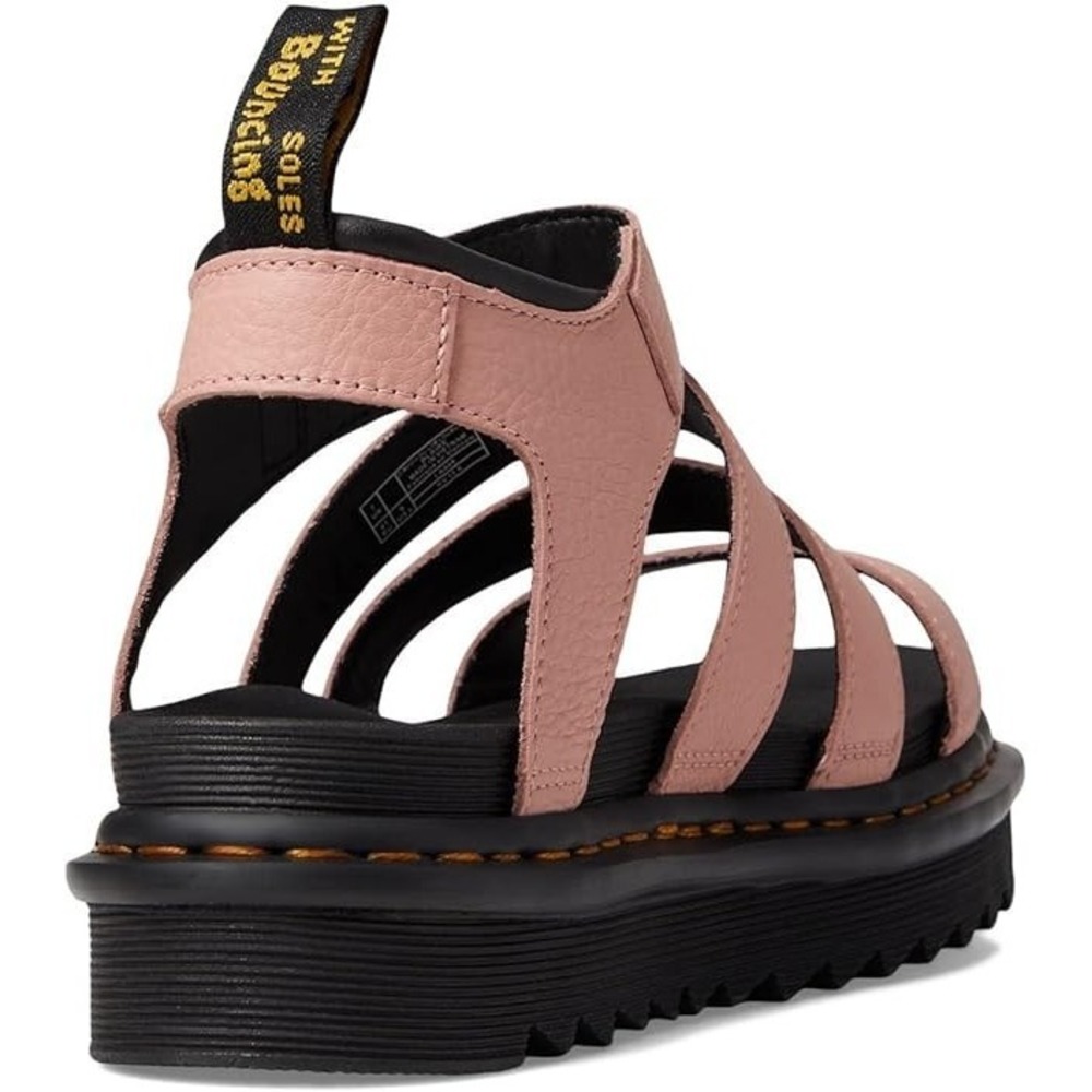 Dr. Martens Blaire Women's Size 9 Classic Leather Platform Sandals B MISSING LID - Picture 8 of 8